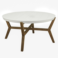 Table basse moderne multifonctionnelle en bois avec plateau en verre et pieds en métal, construction en bois massif