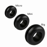Joint d'alimentation en Silicone PVC fil de câble ligne anneau d'étanchéité gaine en caoutchouc Type O garde équipement de câblage manchon de câble