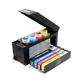 OCBESETJET 980 980XL Empty Ink Cartridge CISS With Auto Reset Chip For HP PageWide Enterprise Color X555