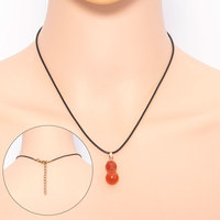 Fermoir mousqueton en bronze antique 1.5mm Corde de cire Composants de bijoux de bricolage Collier élégant Cordon et résultats