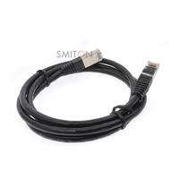 0,15 m 0,3 m 3M 5m 10m Cable de red CAT6 blindado FTP Cable de conexión de Internet 23AWG Cat6a Cable Ethernet