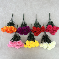 Fleur d'Œillet en Gros de Haute Qualité, le Meilleur Cadeau d'Anniversaire Fabriqué en Chine pour la Fête des Mères