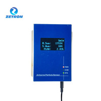 Compteur de particules de poussière Zetron R210 fixe en ligne, 6 canaux de taille de particules, 0,2 µm - 5,0 µm
