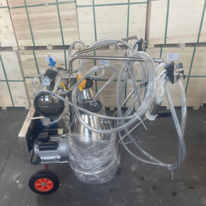 Máquina <span class=keywords><strong>de</strong></span> Ordeño Automática para <span class=keywords><strong>Vacas</strong></span>/ Bomba <span class=keywords><strong>de</strong></span> Vacío Portátil Eléctrica para Granjas - Product Image 1