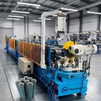 Máquina Automática para Fabricar Canaletas y Tubos de Bajada, Máquina de Perfilado de Tubos de Bajada para Ghana, en Venta, Usada