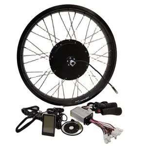 Jiuzhou Cheap High Quality 800W 1000W Powerful BLDC Hub Motor 25kmh M5 Display Rear In-wheel Electric Cargo Bike Kits