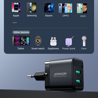 JOYROOM Chargeur EU UK 12w Chargeur rapide Pd Usb Type C Chargeur portable