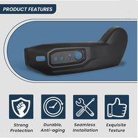 Panneau de garniture de siège conducteur compatible avec Toyota Tundra Sequoia 2022-2026, siège gauche, remplace 71806-0C102-C0 71806-0C101-C0