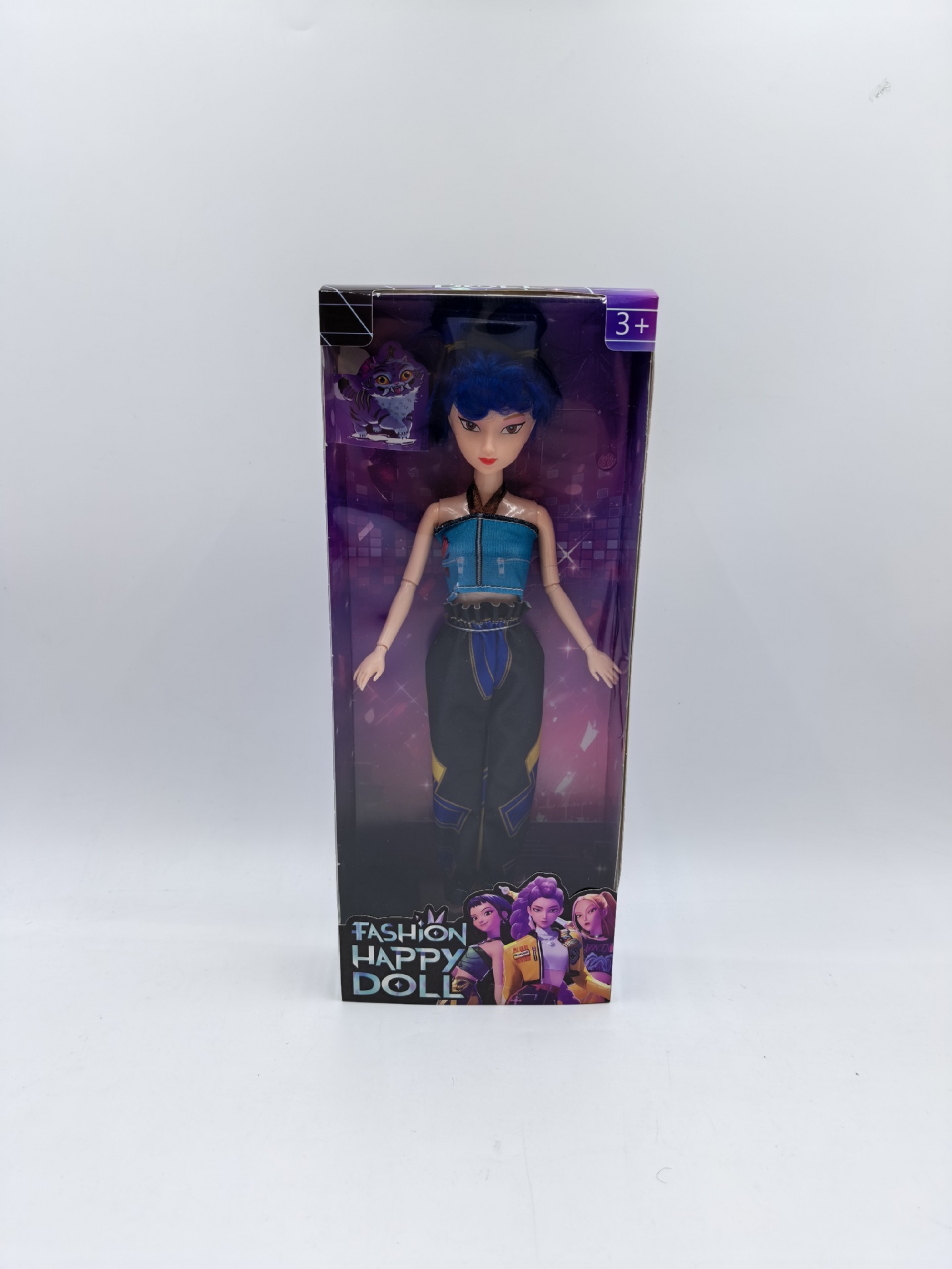 Blue Hair Single Model