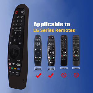 เคสซิลิโคนรีโมทคอนโทรลสำหรับรีโมทคอนโทรลทีวี <span class=keywords><strong>LG</strong></span>, ฝาครอบป้องกันกันฝุ่นแบบนุ่มกันกระแทกสำหรับรีโมท <span class=keywords><strong>LG</strong></span> เมจิก - Product Image 6