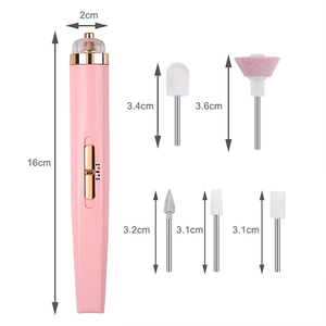 Ponceuse à ongles professionnelle avec lumière intégrée pour manucure et pédicure, outil de précision pour le retrait du gel - Product Image 2