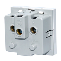 Module de prise de courant G NEPCI avec prise britannique pour boîte de sol ou de bureau XJY-QB-30-A 13A Prise de courant standard britannique avec protection par interrupteur
