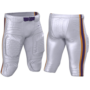 Pantalon de football américain sur mesure de haute qualité, 100% polyester, respirant, écologique, imprimé par sublimation, unisexe, adulte, pour l'été - Product Image 1