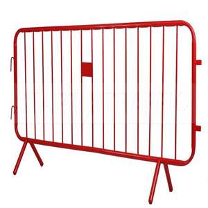 Spedizione veloce del produttore professionale a buon mercato 38mm tubo d'acciaio galvanizzato immerso caldo sicuro per la barriera di controllo della folla di uso della strada - Product Image 6