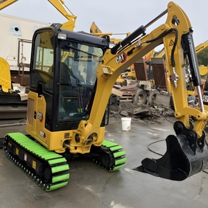 Used cat 302D SecondHand Mini Excavator CAT302 CAT302.5 CAT303 Hydraulic <b>Tracked</b> 2ton PLC Motor Engine Used Machinery - Product Image 1