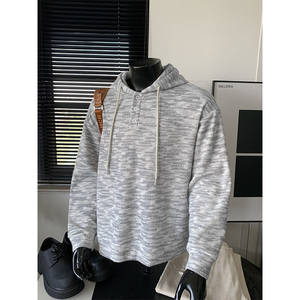 Sudadera con Capucha para Hombre, Estilo Urbano, Sin Cordones, Personalizable con Logotipo, Venta al Por Mayor 2026 - Product Image 5