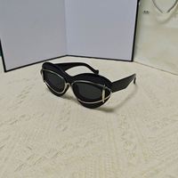 Marque Designer Punk Y2K Style Lunettes De Soleil Drôle De Luxe Marque En Métal Accessoires Lunettes Épais Gonflable Lunettes De Soleil