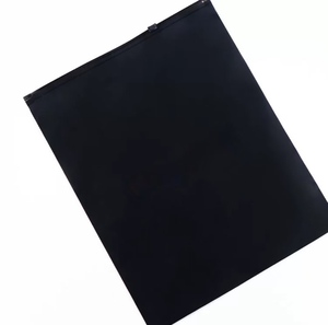 Bolsa de Ropa con Cierre Hermético Negra Personalizada, de LDPE Esmerilado, Impermeable, Reutilizable, Semitransparente, para Zapatos y Ropa - Product Image 4