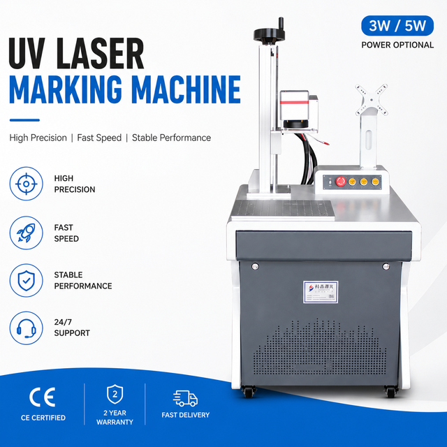 Portable UV Laser Marking Machine for Cosmetic Packaging Printing