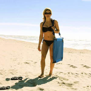 Kanada'dan hafif vinil katlanır şezlong - Product Image 5