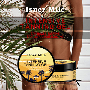 OEM ODM Private Label Sunbed Friendly Gel Cream pour l'extérieur Gel Lotion Oil Butter Tan Sunbed Tanning Accelerator - Product Image 2