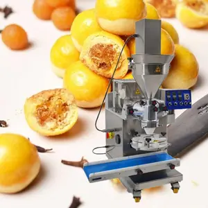 High Productivity Pineapple Tart Filled Cookies Making Machine Taiwan Nastar Encrusting Machine and Rounding Machine For Sale