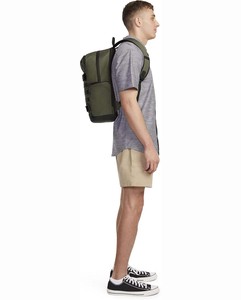 Échantillon gratuit Sac à bandoulière personnalisé grande capacité étanche tendance Camouflage Polyester Single Shoulder Skateboard - Product Image 6