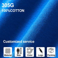 T-shirt Unisexe Oversize Épais 305 g/m² en Coton Tricoté 100% Écologique, Coupe Décontractée Streetwear à Épaules Tombantes – Vente en Gros