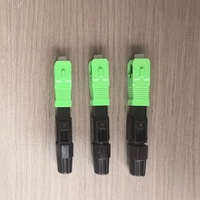 Conector Rápido de Fibra Óptica FTTH SC APC para Cable de Bajada FTTH, Conector de Terminación en Campo