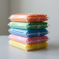 Pailles à boire jetables écologiques en plastique PP/PLA compostables, personnalisables, droites et colorées pour thé à bulles Boba et jus
