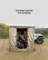 Annexe latérale pour camping-car autonome, abri de style Overland, auvent solaire assorti au véhicule pour l'aventure en plein air