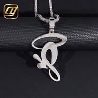 Bijoux fins en or véritable 10K 14K, style Hip Hop, pendentif lettre CHOYUE Hip Hop Iced Out