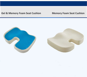 Anjuny-Gel ortopédico para el asiento, cojín de espuma viscoelástica mejorada para el coxis - Product Image 5