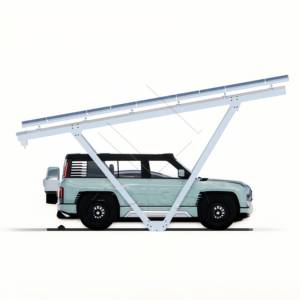 Supports de montage en alliage d'aluminium pour carport solaire haute performance, pour véhicules électriques résidentiels et stations de recharge de véhicules électriques - Product Image 3