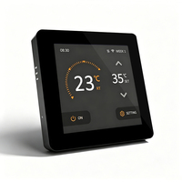Termostato WiFi con App Smart Life para Calefacción por Suelo Radiante, Programable, Pantalla Táctil Digital, Control de Temperatura Ambiente, 220V