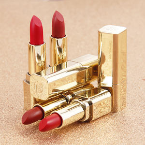 Rouge à lèvres en velours mat, Tube doré, beauté, vente en gros, pas facile à décolorer - Product Image 2