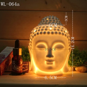 Offre Spéciale créatif En Céramique Bougie Chauffe-Huile En Céramique <span class=keywords><strong>Photophore</strong></span> <span class=keywords><strong>Bouddha</strong></span> Bougie Brûleur - Product Image 3
