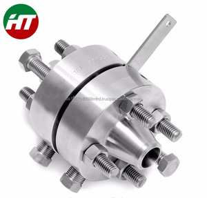 Raccord à bride SS 4 pouces 600 WN avec orifice de 1 pouce 150 # -2500 #   Classement de résistance à la pression, surface polie, certifié ISO 9001 - Product Image 2