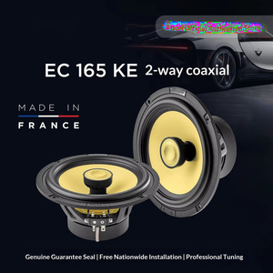 <span class=keywords><strong>Haut</strong></span>-<span class=keywords><strong>parleur</strong></span> coaxial 2 voies <span class=keywords><strong>Focal</strong></span> OLIVER de 6,5 pouces pour voiture, modèle EC165KE, avec dôme jaune, pour mise à niveau audio automobile, compatible France Jingle - Product Image 1