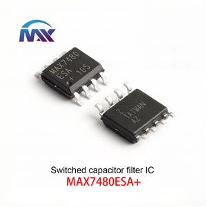 MAX7480ESA+ SOIC-8 Filtre passe-bas <span class=keywords><strong>Butterworth</strong></span> de 8e ordre à condensateurs commutés - Product Image 1