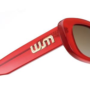 แว่นกันแดดสำหรับผู้ชายและผู้หญิงมีสไตล์แว่นกันแดดแว่นกันแดดทรงสี่เหลี่ยม UV400โพลาไรซ์ - Product Image 2