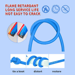 Tuyau de gaz pour compresseur de haute qualité, tressé à trois couches et deux brins, noir, 3/8 "1/2 ", pour oxygène et acétylène, avec raccords pour air - Product Image 5