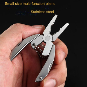 Multiherramienta de Bolsillo Portátil, Multiherramienta de Acero Inoxidable 420, Alicates, Cuchillo, Destornillador para Supervivencia al Aire Libre, Campamento, Caza y Senderismo - Product Image 2