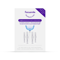 Accesorios de blanqueamiento dental con logotipo personalizado 5/6/32 Led luz azul fría Kit de blanqueamiento de etiqueta privada para dientes sensibles