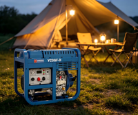 Groupe électrogène diesel Yuchai Power 3 kW, générateur portable de type ouvert refroidi par air 2,8 kW