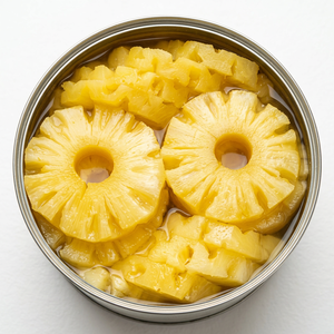 Piña Fresca Enlatada en Rodajas, Sabor Dulce, 80% de Contenido, Marca VIET DELTA, Ácido Cítrico, 24 Meses de Caducidad, Vietnam / Sra. Anna - Product Image 1