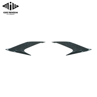 Cover Trim Jendela Samping C-Pillar Serat Karbon Kering Bersertifikasi ISO Kelas Premium, Finishing Glossy/Matte untuk Urus
