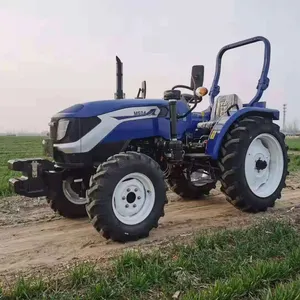 En ucuz 40HP mini traktör yürüyüş çiftlik traktörü ile çim biçme traktörü satılık
