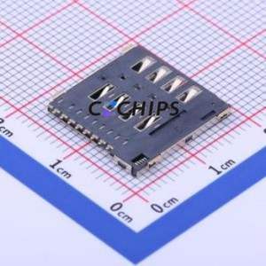 SMO-1560-P9 SIM Card Connector SMD Connector Self-Return Type Micro SIM Card Card Holder 1.5mm - Product Image 2