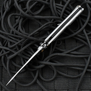 Cuchillo plegable KS, cuchillo de bolsillo multifuncional de alta dureza para autodefensa, portátil, para el hogar, para acampar, cuchillo para frutas EDC - Product Image 5